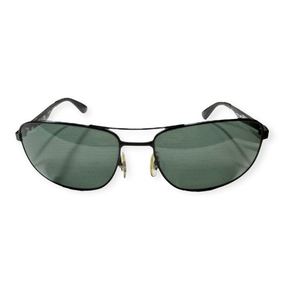 Ray-Ban RB 3528 Aviator Sunglasses Black‎ Frames 145mm - Picture 2 of 9